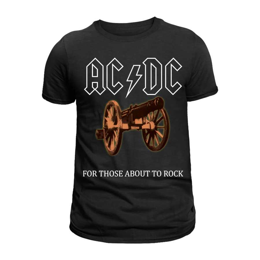 ACDC For Those About to Rock Cañón